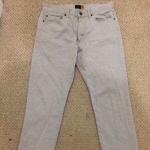 J.Crew Bedford cord 31 x 32 - Light Gravel/grey